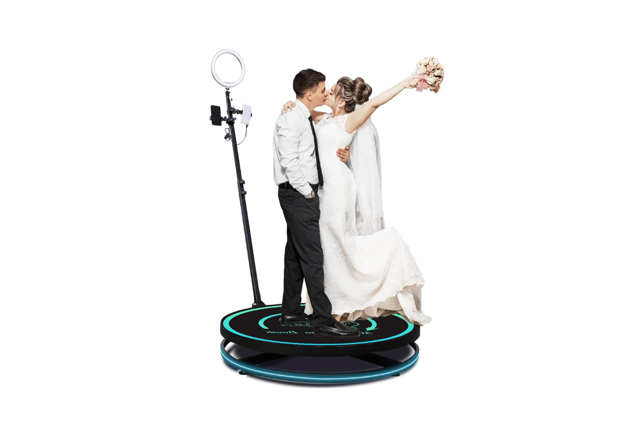 S360 Spin Photo Booth Hire