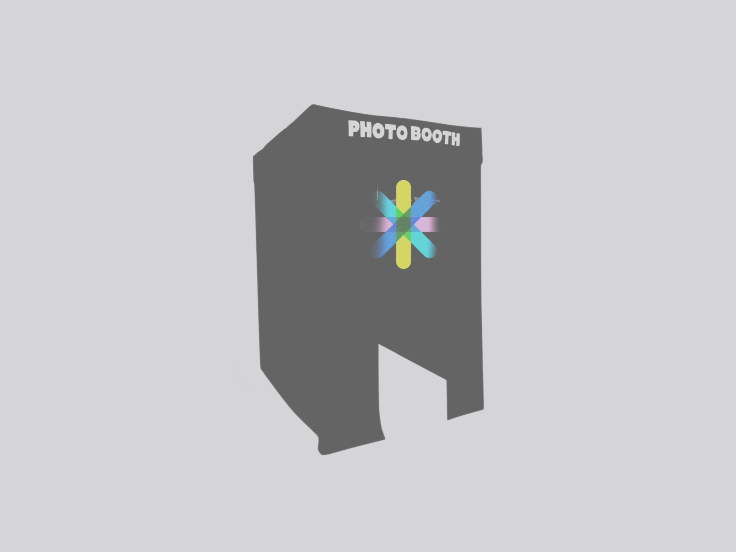 Retro Enclosed Booth
