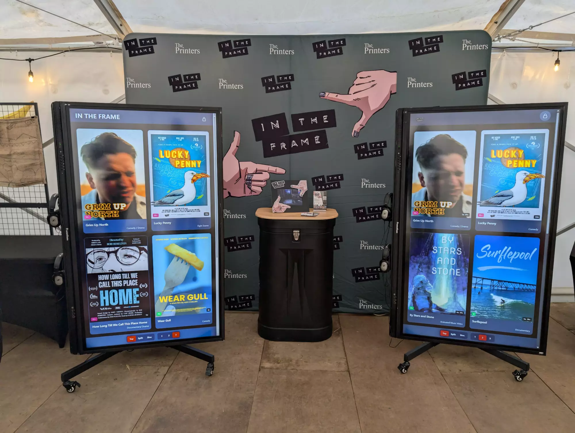 Digital Touch Screen Hire